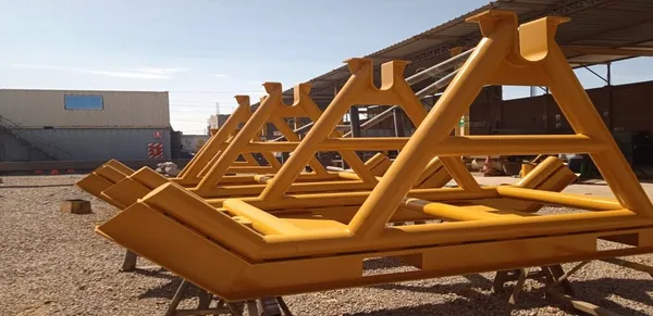 Estructuras metálicas pesadas fabricadas por AJV